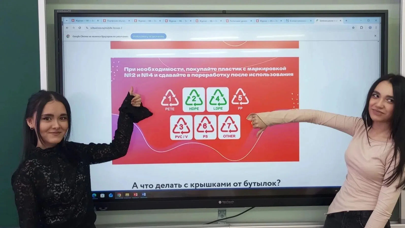 Экологические уроки: «Помощники Земли», «Зеленая школа», «Дневник эковолонтёра» и «Медиабанк»